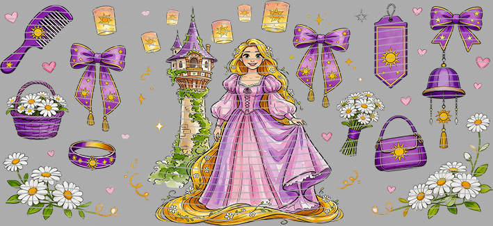 16oz Disney style-D-3503